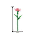 Eternal Block Flower Assembly Bouquet Desktop Decoration Block Flower Children's Puzzle Assembly Toy Bouquet