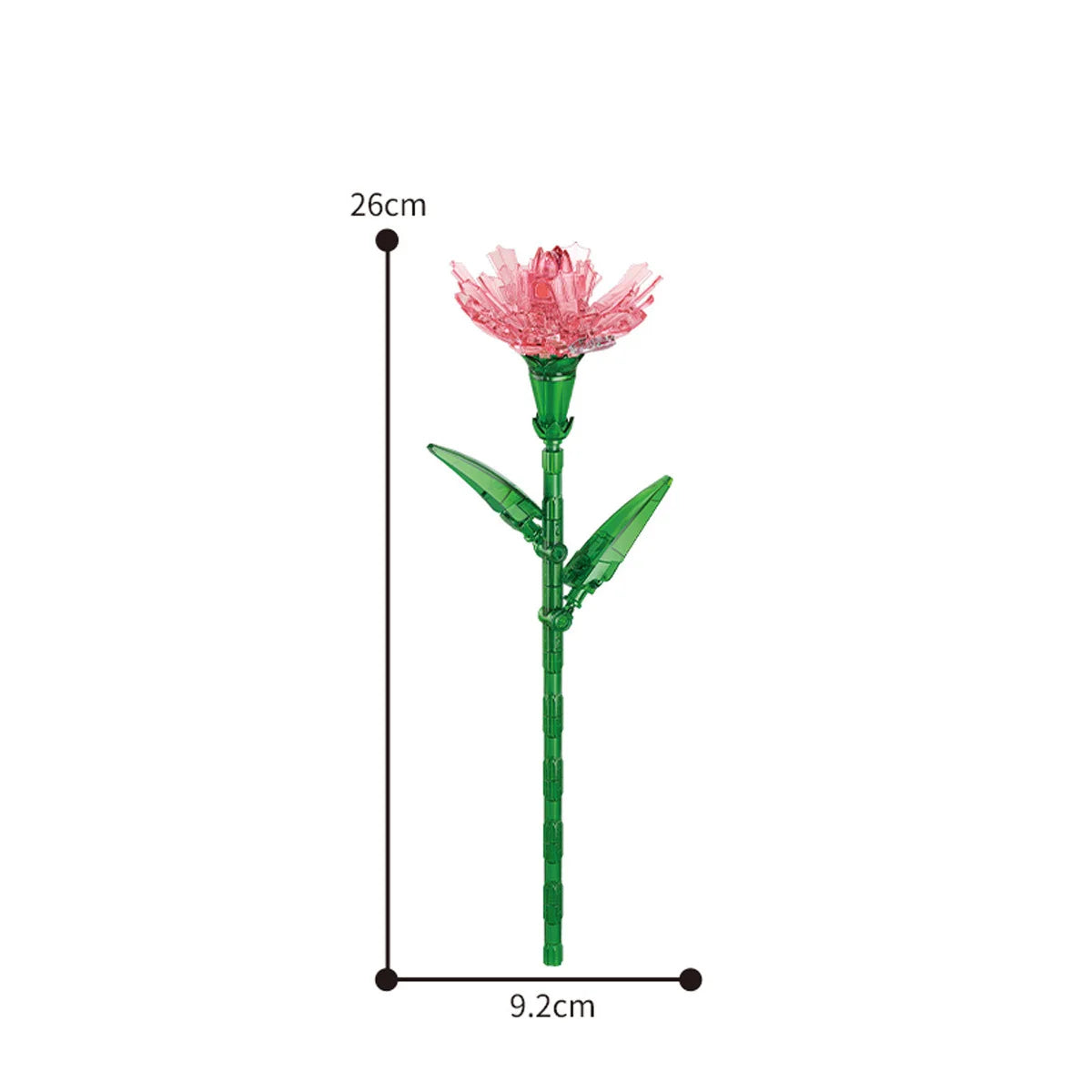 Eternal Block Flower Assembly Bouquet Desktop Decoration Block Flower Children's Puzzle Assembly Toy Bouquet