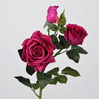 29 Inch Real Touch Rose Artificial Flowers Home Decor Wedding Arrangement Faux Floral Display Photography Prop