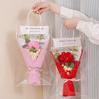 Ramo de Rosa y Girasol — 9 Colores, Regalo San Valentín y Día de las Madres