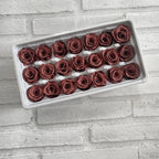 2-3cm/ A-grade Immortal Rose Preserved Flower Rose Head Handmade Flower DIY Material Gift Box Wedding Decoration Rose