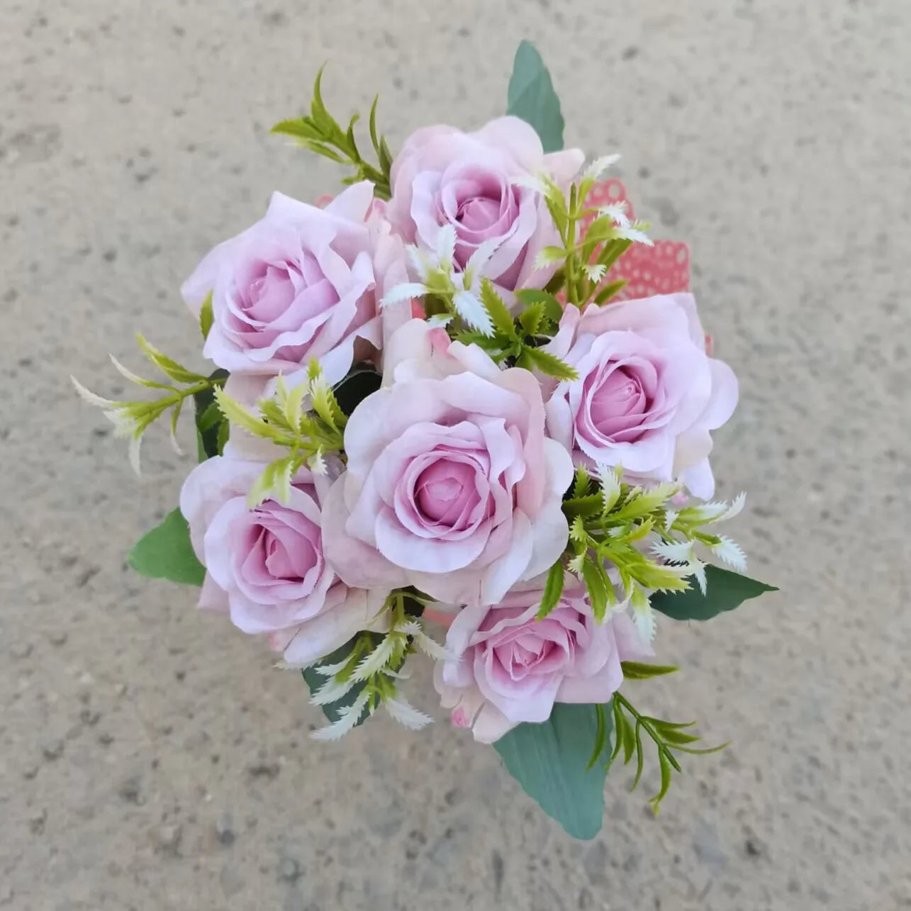 YO CHO Artificial Silk Rose Flower  6 Heads  Home Decoration  Wedding Party Aritificial Rose Flower
