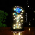 Rose Light Beautiful Realistic Looking Night Light Rose Eternal Flower Party Supplies LED Simulation Rose Flower Valentine's Day